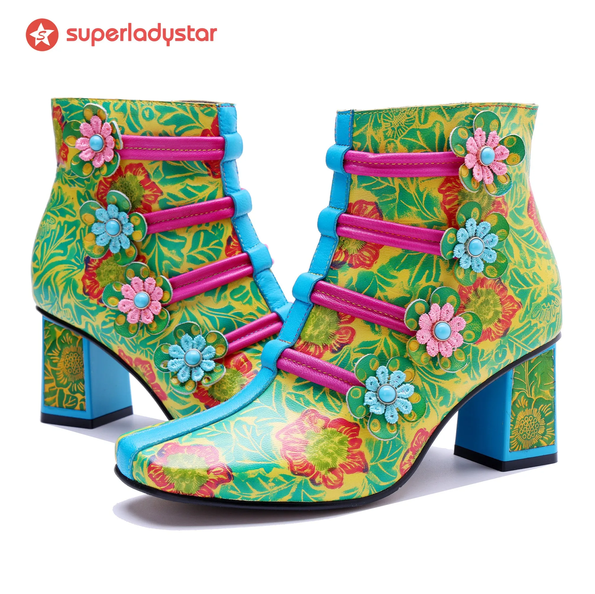 Bloom Fantasy Ankle Boots sold by superladystar product image thumbnail 3