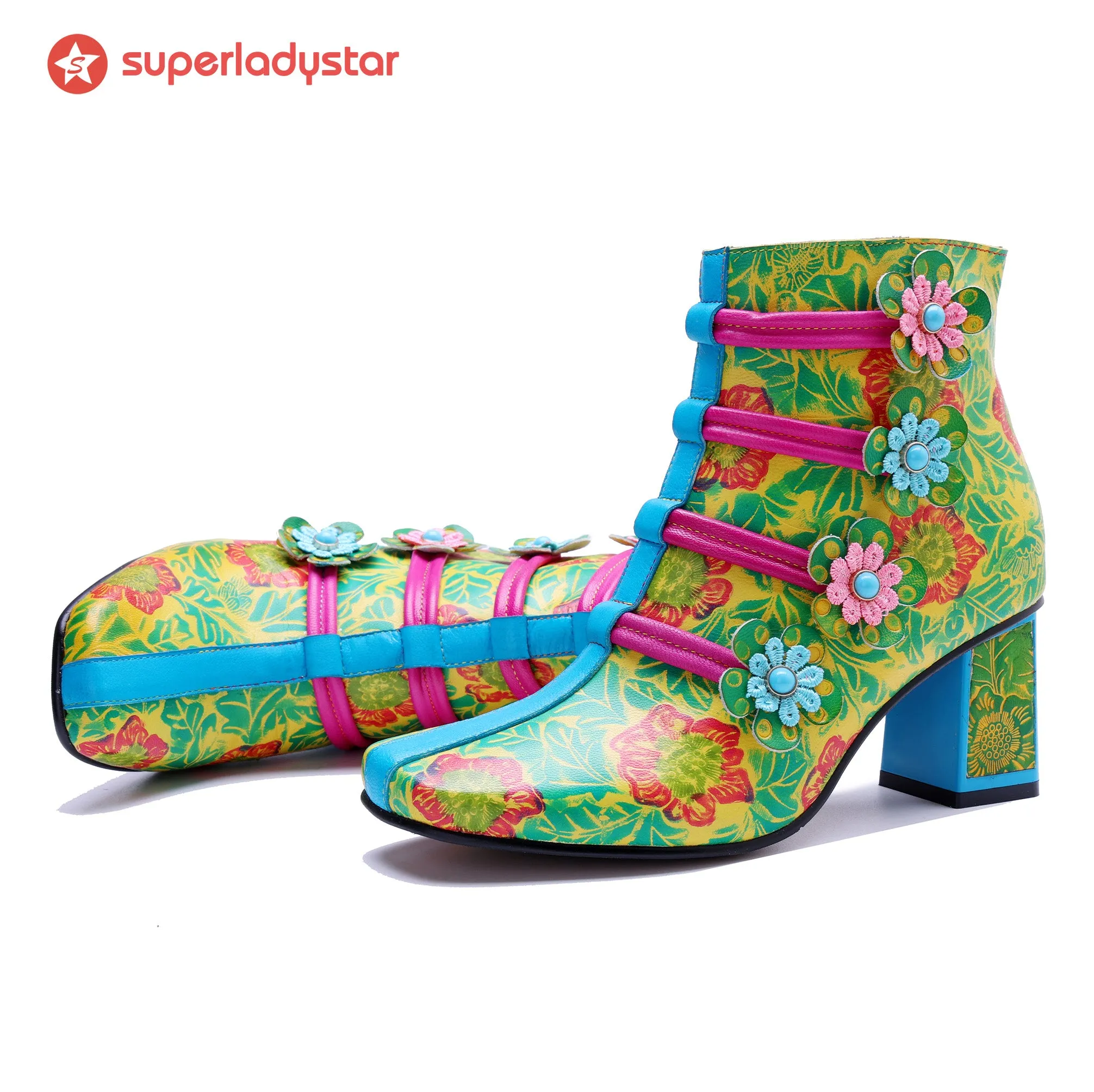 Bloom Fantasy Ankle Boots sold by superladystar product image thumbnail 2