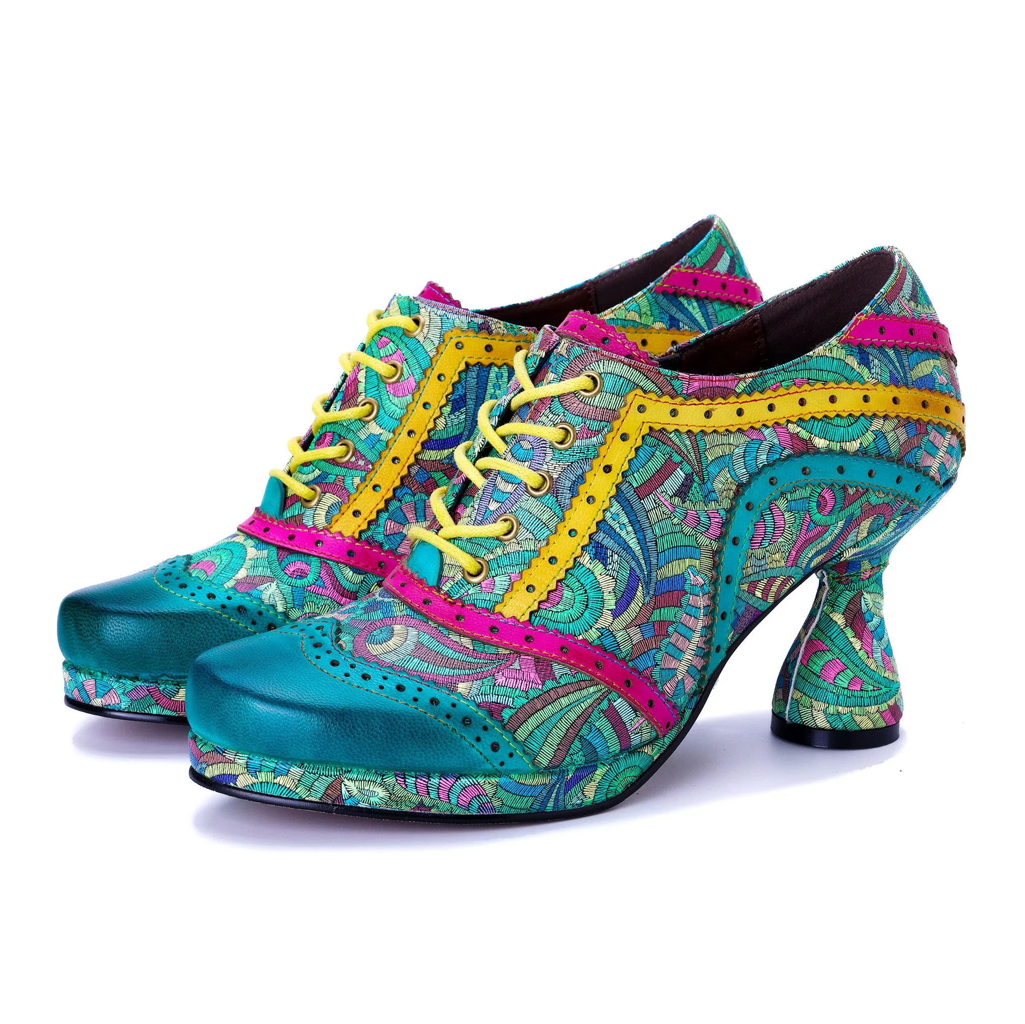 Vintage Viva Color Carnival Pumps sold by superladystar