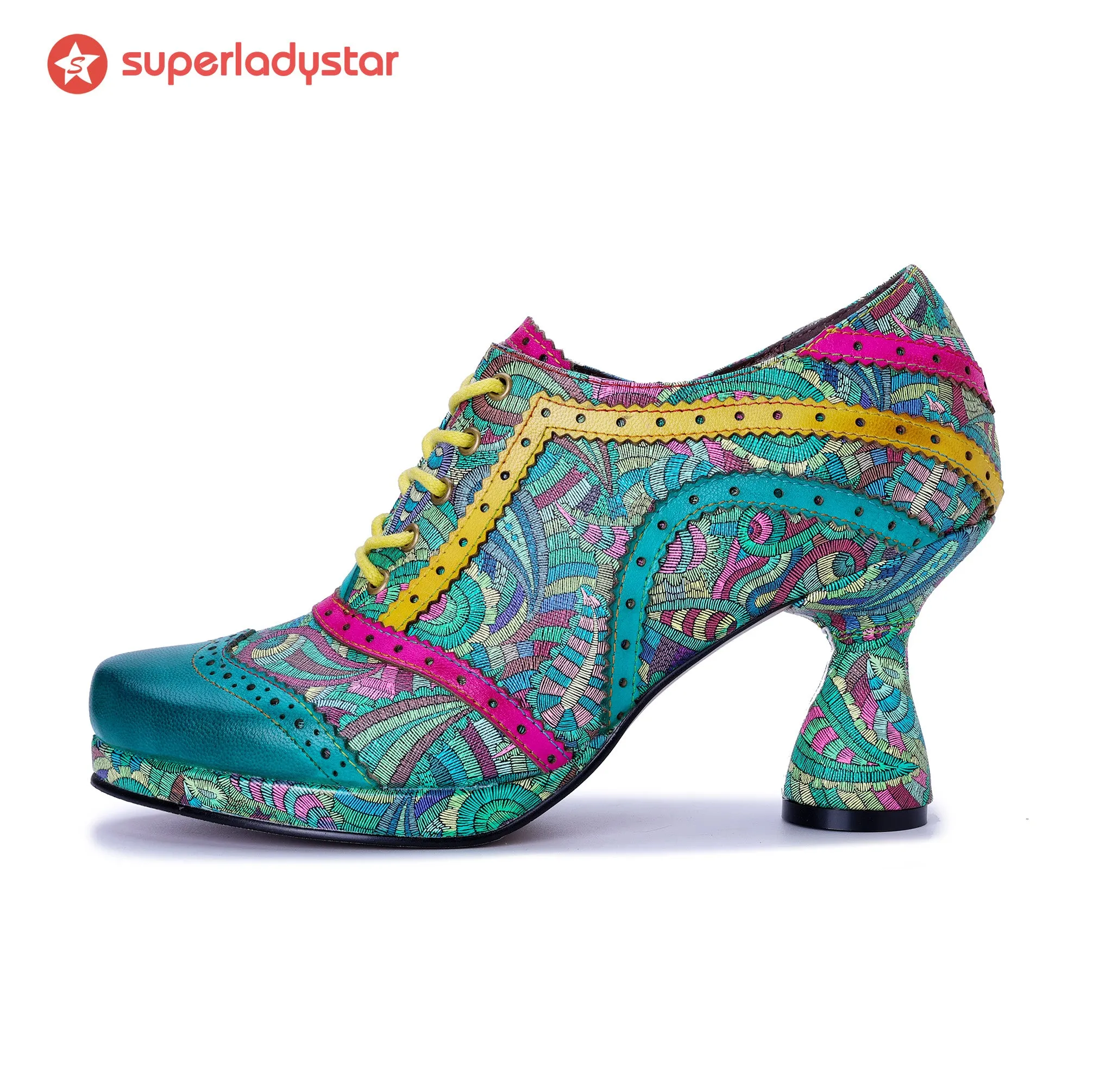 Vintage Viva Color Carnival Pumps sold by superladystar product image thumbnail 5