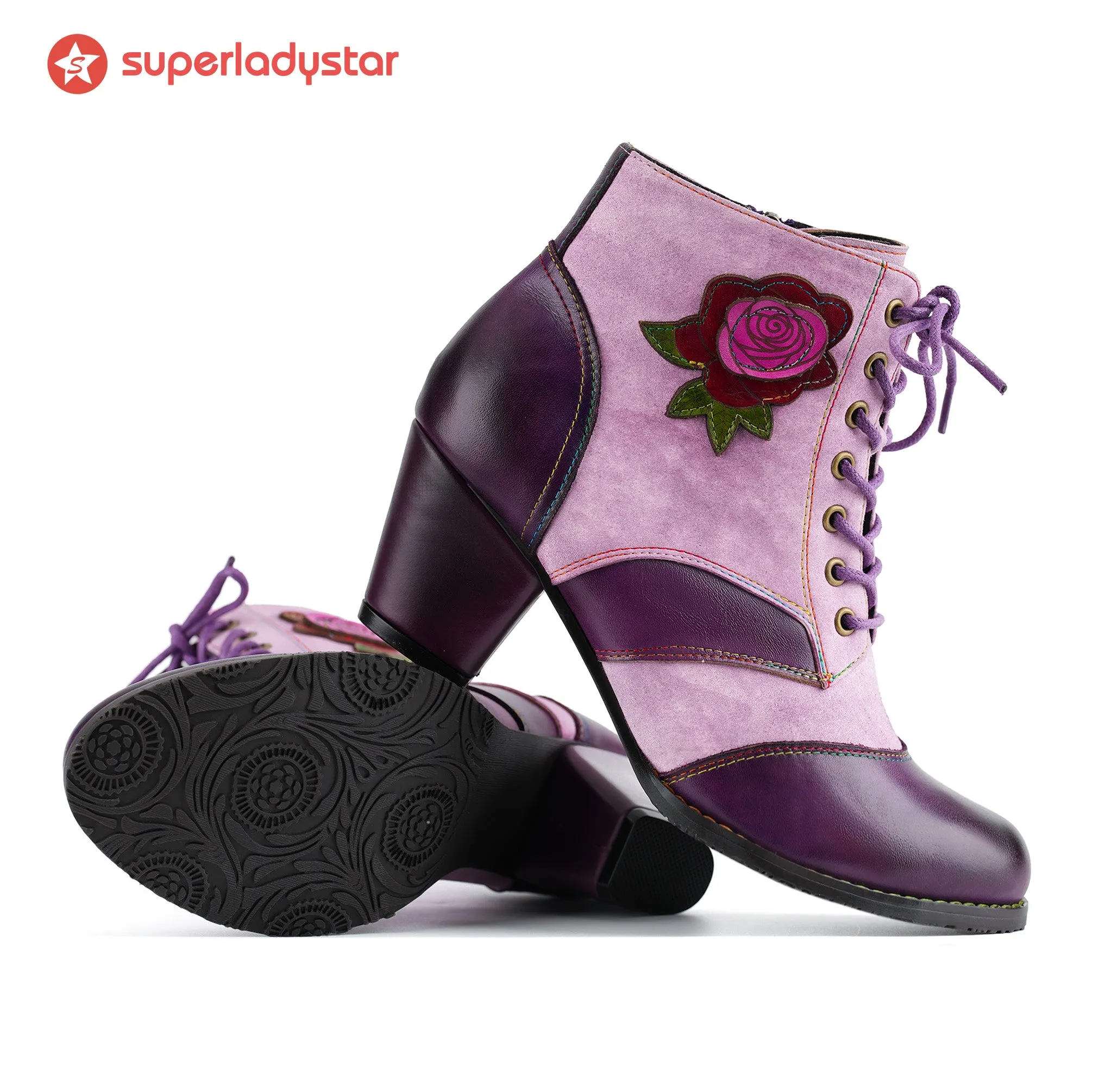 Violet Rose Ankle Boots sold by superladystar product image thumbnail 3