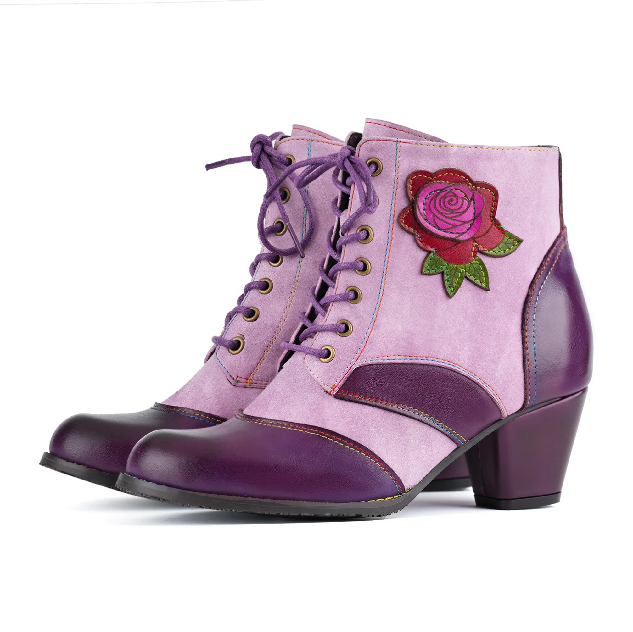 Violet Rose Ankle Boots sold by superladystar