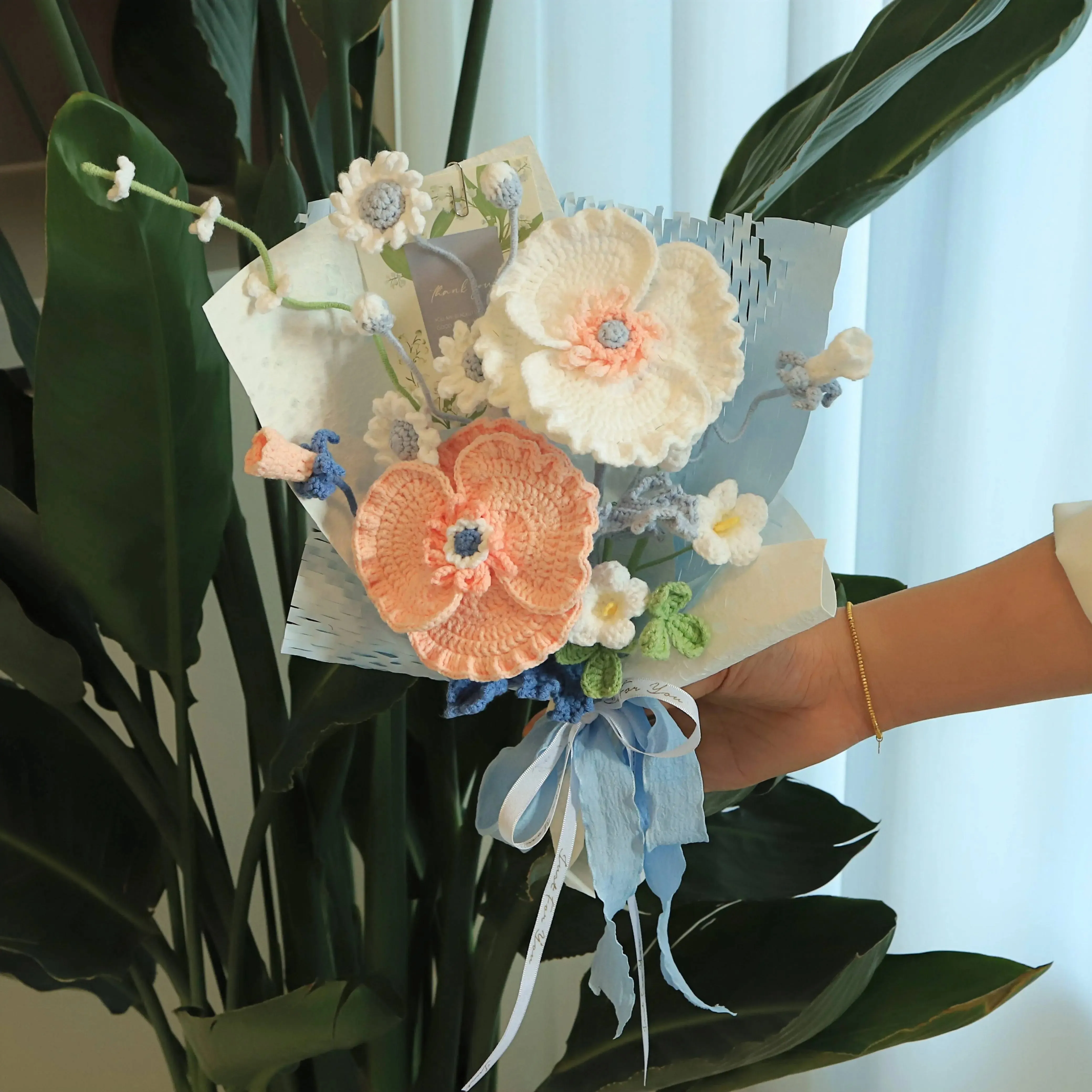 Handmade Poppyr Knitted Bouquet sold by superladystar