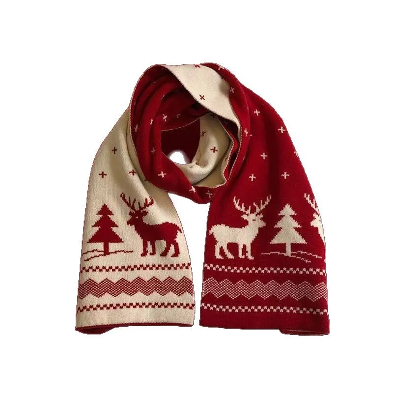 Red Plaid Scarf sold by superladystar product image thumbnail 2