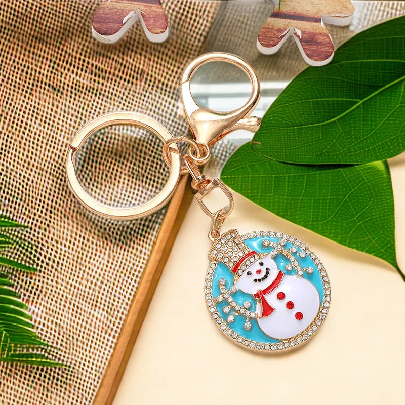 Snowman, Reindeer & Santa Claus Car Keychain sold by superladystar product image thumbnail 5