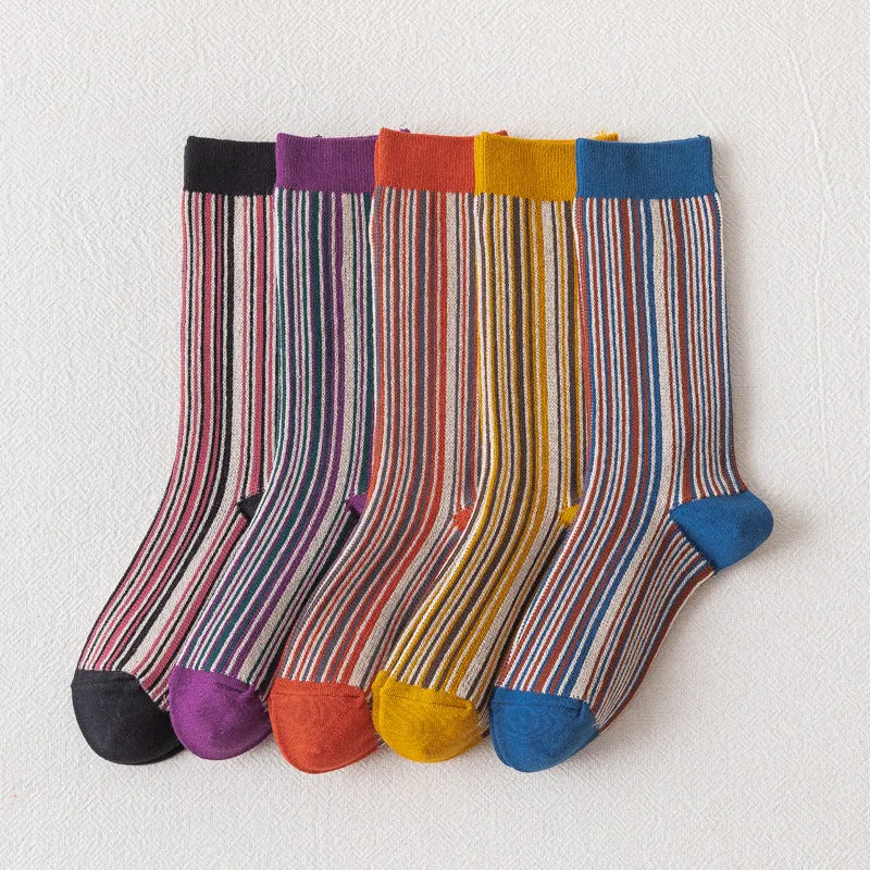 Handmade Cotton Knitted Socks sold by superladystar