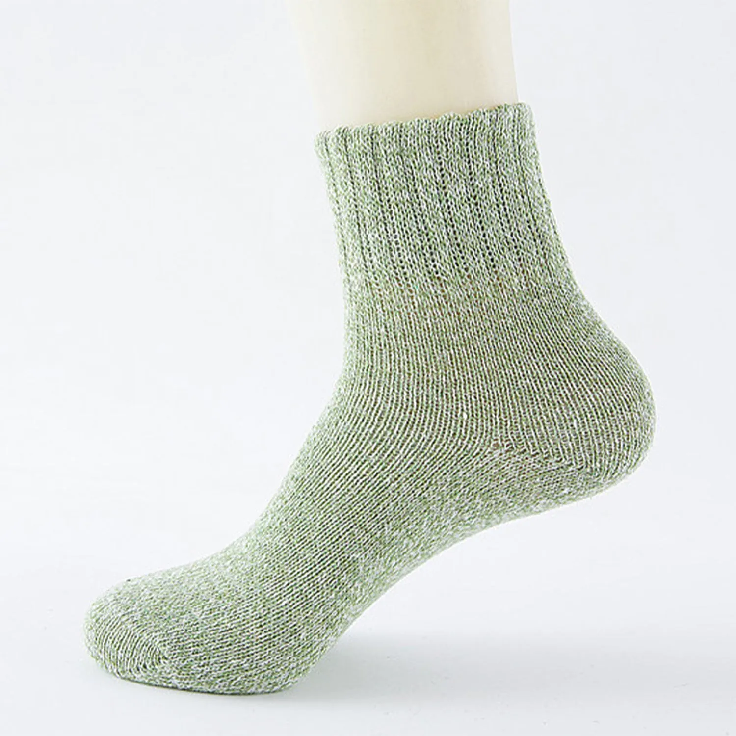 Pure Color Thick Warm Wool Socks sold by superladystar product image thumbnail 3