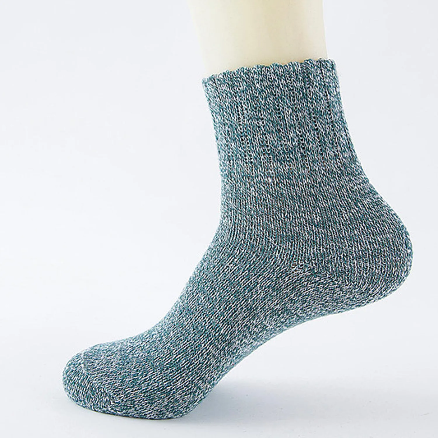 Pure Color Thick Warm Wool Socks sold by superladystar product image thumbnail 5