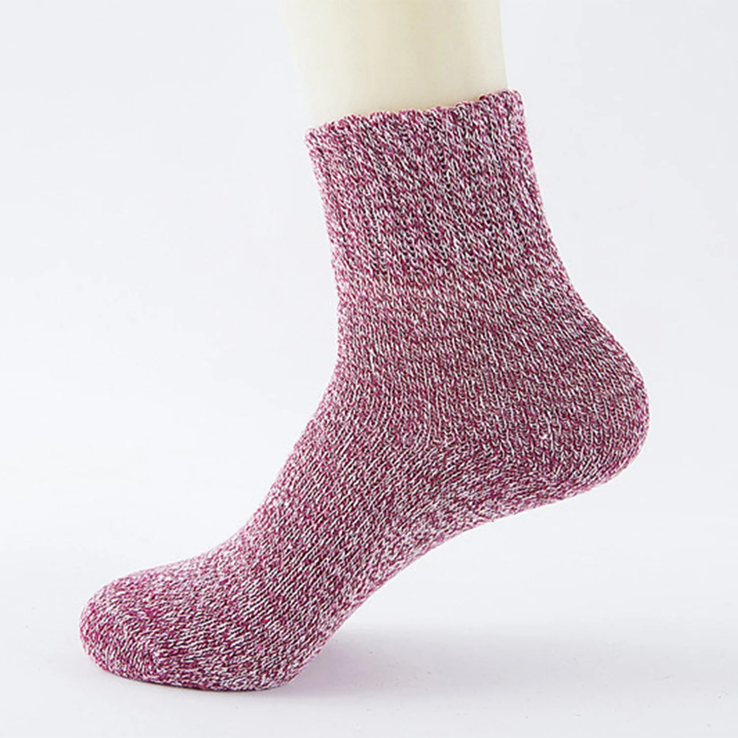 Pure Color Thick Warm Wool Socks sold by superladystar product image thumbnail 2