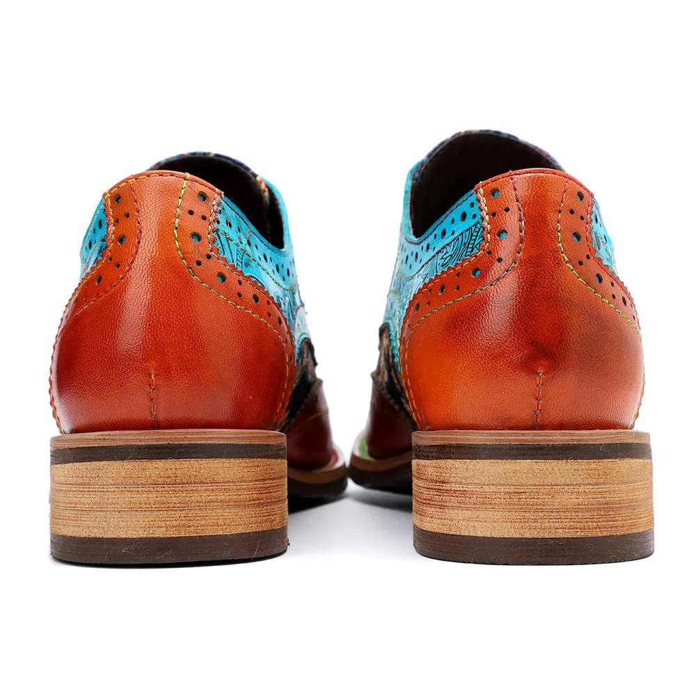Bohemian Handmade Brogue Shoes sold by superladystar product image thumbnail 4