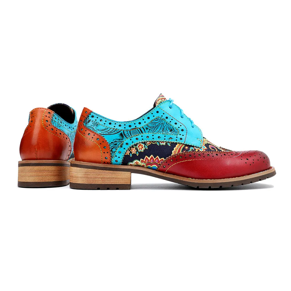 Bohemian Handmade Brogue Shoes sold by superladystar product image thumbnail 2