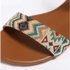 Summer Women's Bohemian Style Beaded Comfort Vacation Sandals sold by superladystar
