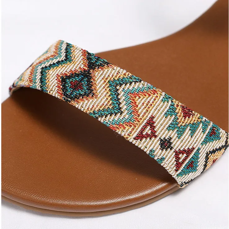 Summer Women's Bohemian Style Beaded Comfort Vacation Sandals sold by superladystar product image thumbnail 5