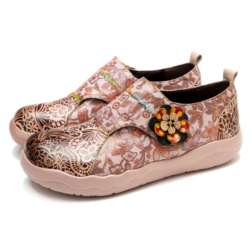 Hand-polished Comfortable Flat Shoes sold by superladystar