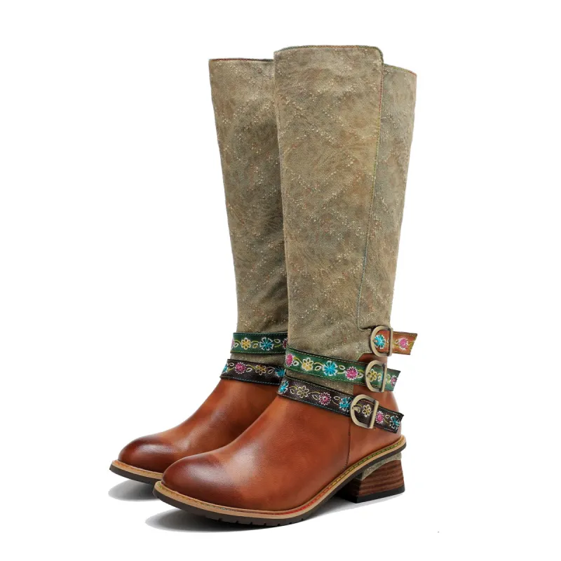 New Leisure Handmade Knee High Boots sold by superladystar