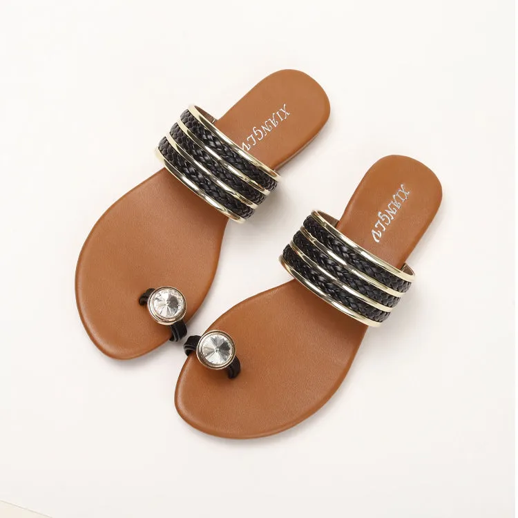 Bohemian Beach Versatile Flat Sandals sold by superladystar product image thumbnail 4