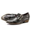 Vintage Pointed Embossed Flat Shoes sold by superladystar