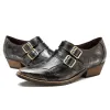 Vintage Pointed Embossed Flat Shoes sold by superladystar