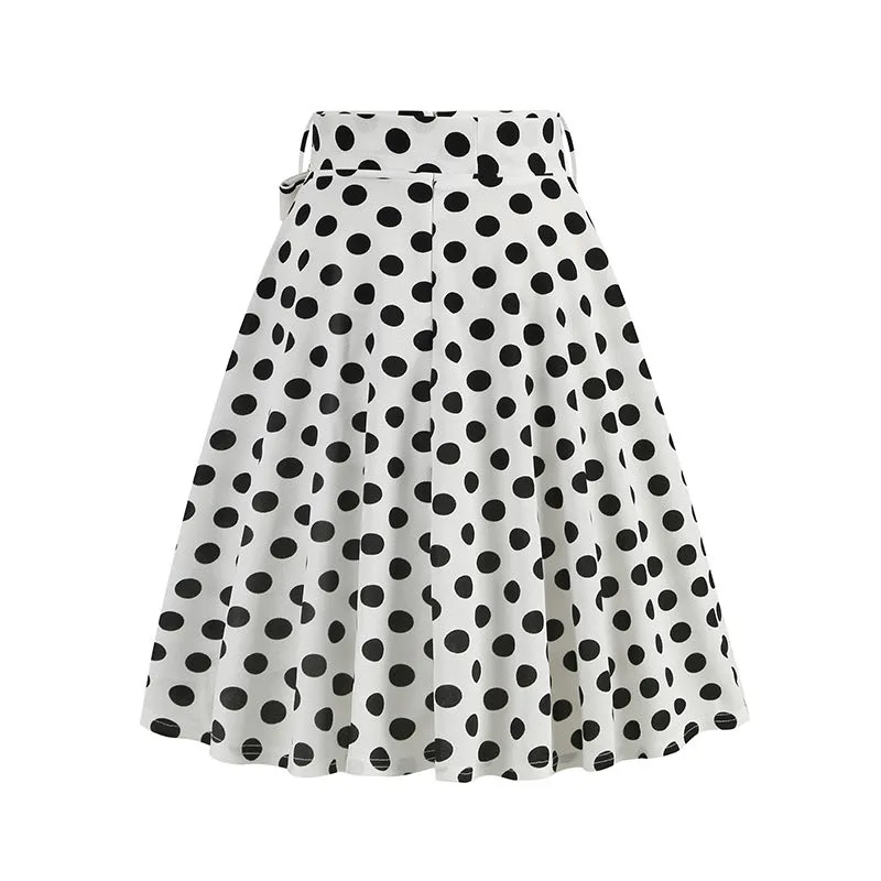 Vintage Printed Elegant Midi Skirt sold by superladystar product image thumbnail 5