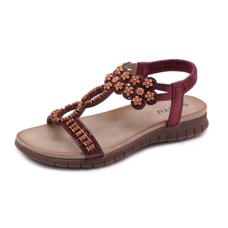 Retro Comfort Soft-Sole Sandals sold by superladystar