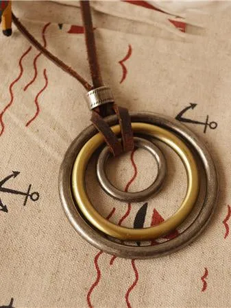 Simple The Size Of The Circle Necklaces sold by superladystar product image thumbnail 4