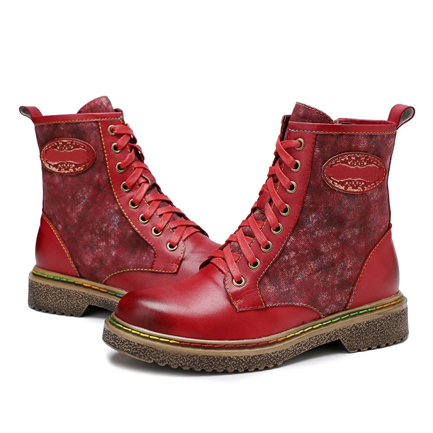 Gothic Flat Bottom Ankle Boots sold by superladystar product image thumbnail 2