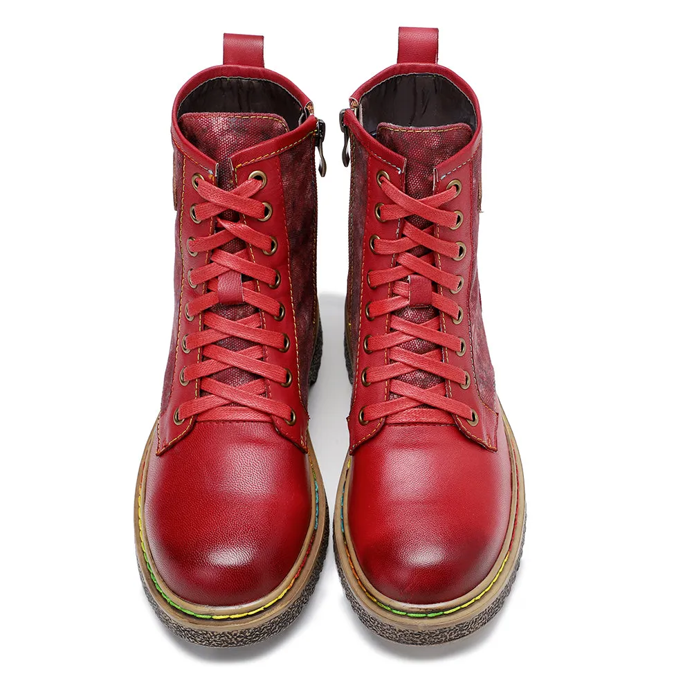 Gothic Flat Bottom Ankle Boots sold by superladystar product image thumbnail 3