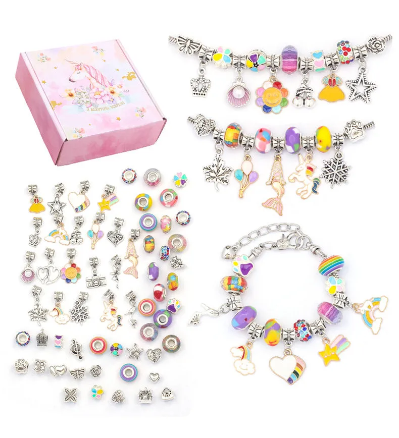 Crystal Bracelet DIY Unicorn Gift Box Set sold by superladystar product image thumbnail 2