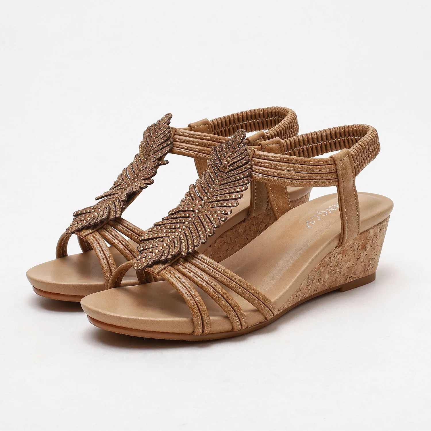 Casual Feather Elegant Sandals sold by superladystar product image thumbnail 5