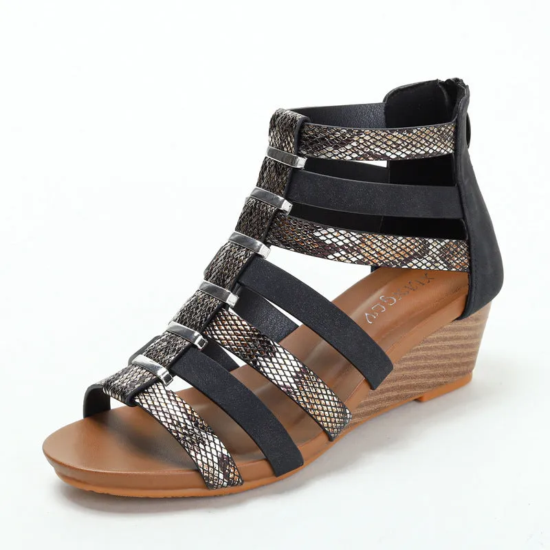 Summer Roman High-top Versatile Peep-toe Sandals sold by superladystar product image thumbnail 2