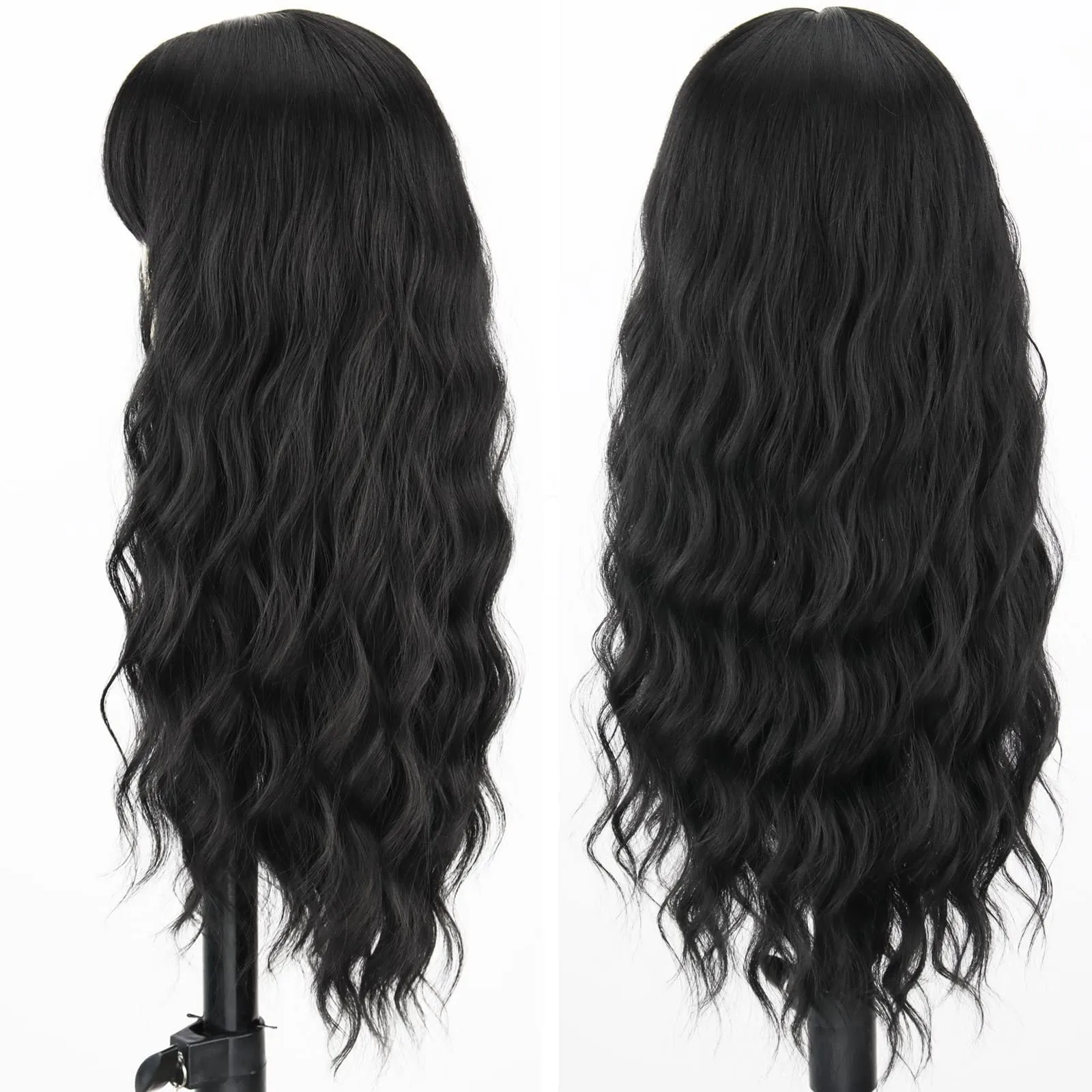 Ombre Blonde Women's Long Curly Wig sold by superladystar product image thumbnail 2