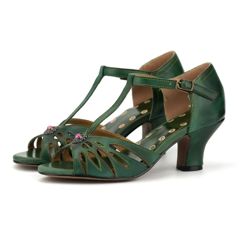 Vintage Handmade Elegant Cute Comfy Sandals sold by superladystar