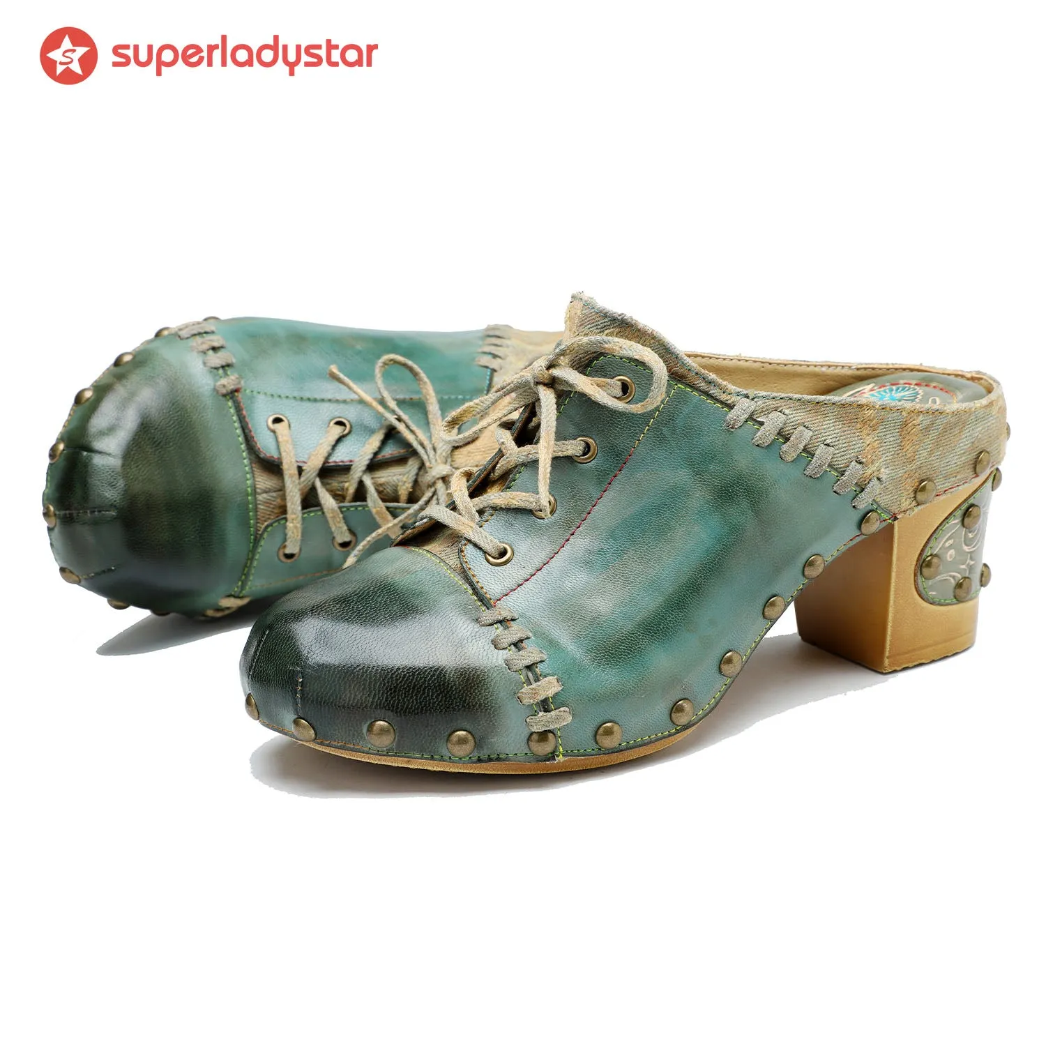 Vintage Handmade Round Toe Sandals sold by superladystar product image thumbnail 2