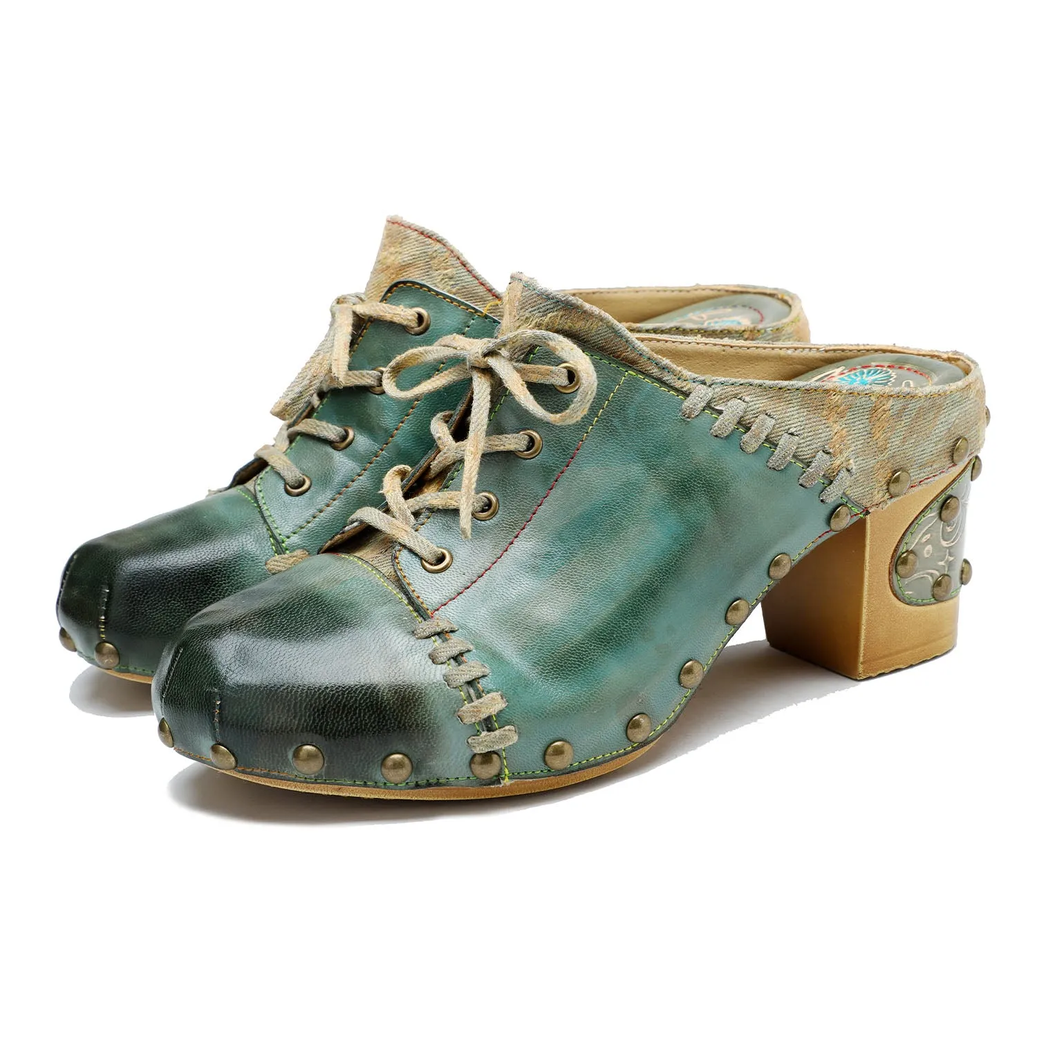 Vintage Handmade Round Toe Sandals sold by superladystar