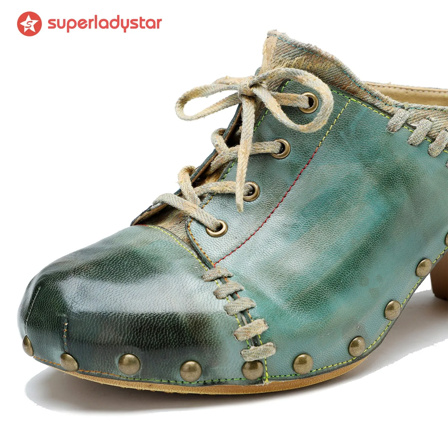 Vintage Handmade Round Toe Sandals sold by superladystar product image thumbnail 4