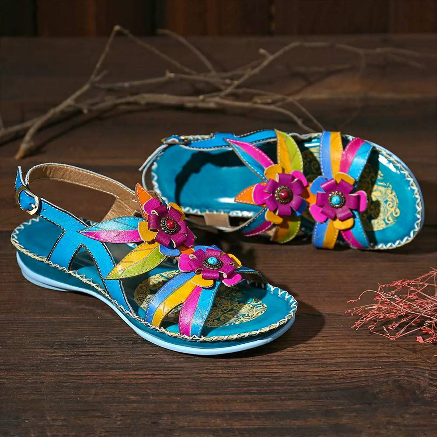 Handmade Comfy Casual Cute Sandals sold by superladystar product image thumbnail 2