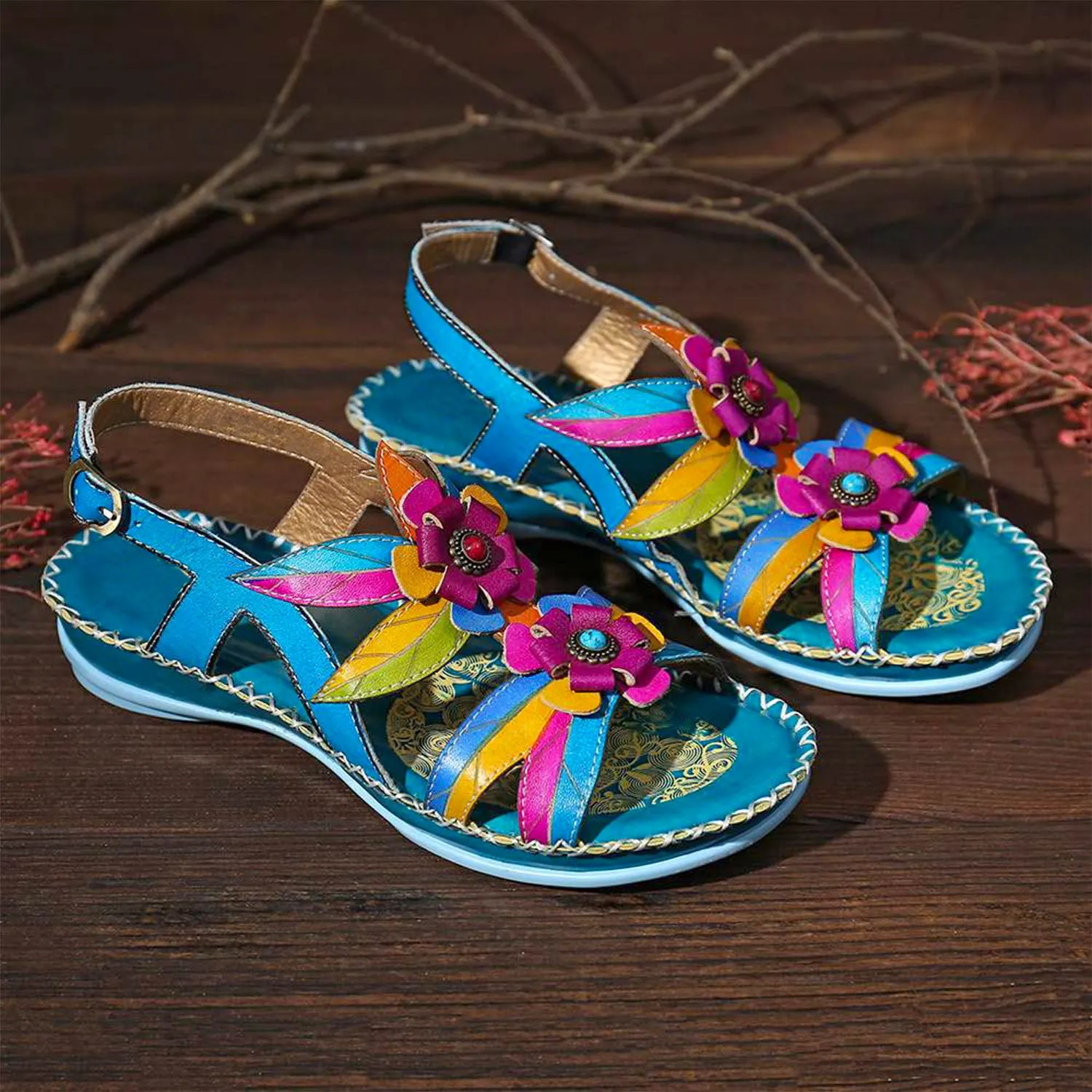 Handmade Comfy Casual Cute Sandals sold by superladystar product image thumbnail 3