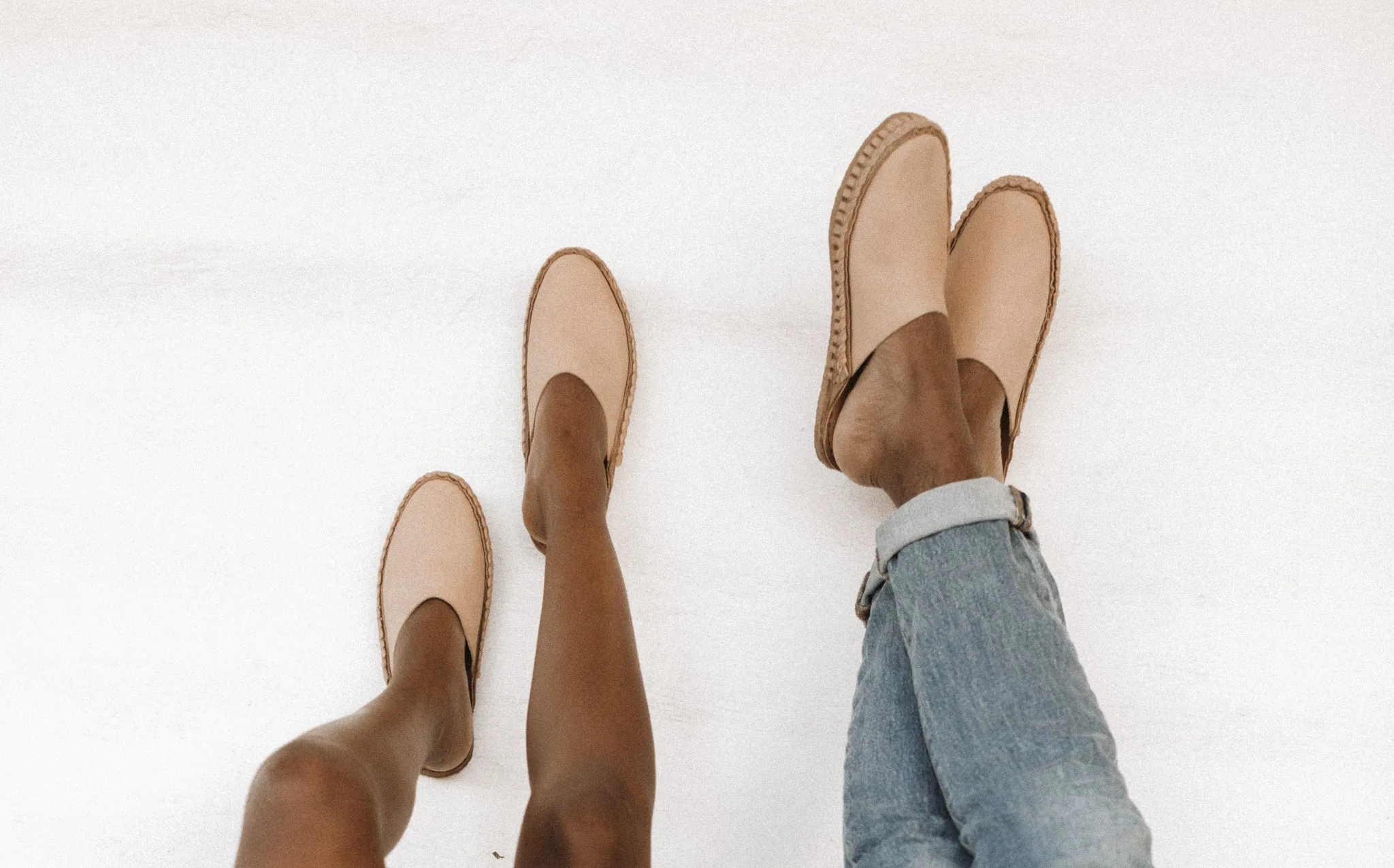 Soft Solid Slide in Bone sold by Mohinders Shoes product image thumbnail 5