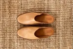Seconds: Men's Heritage Solid City Slipper in Honey sold by Mohinders Shoes