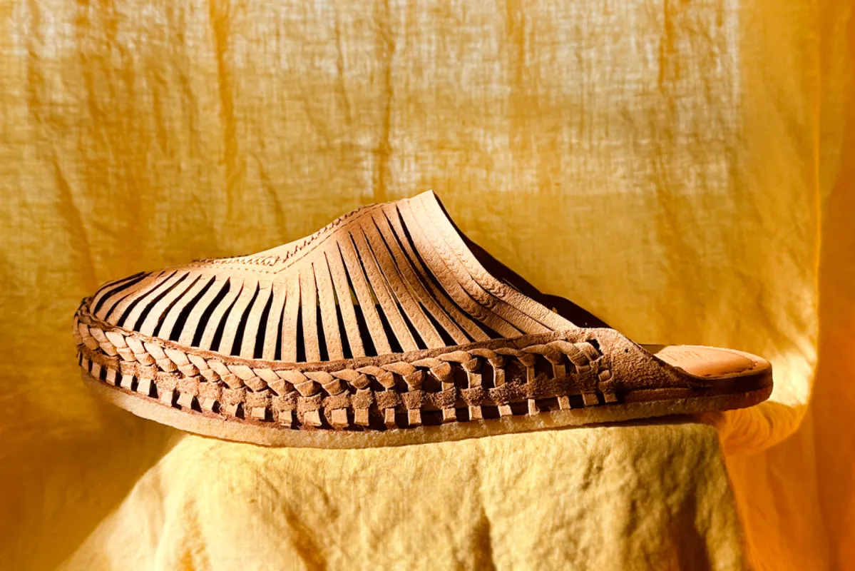 Seconds: Men's Diamond City Slipper in Honey sold by Mohinders Shoes