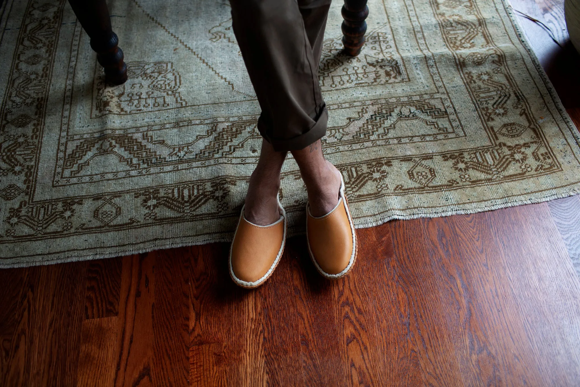 Men's Wool Slipper sold by Mohinders Shoes product image thumbnail 2