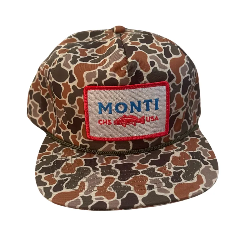Camo Hat sold by Monti Coolers