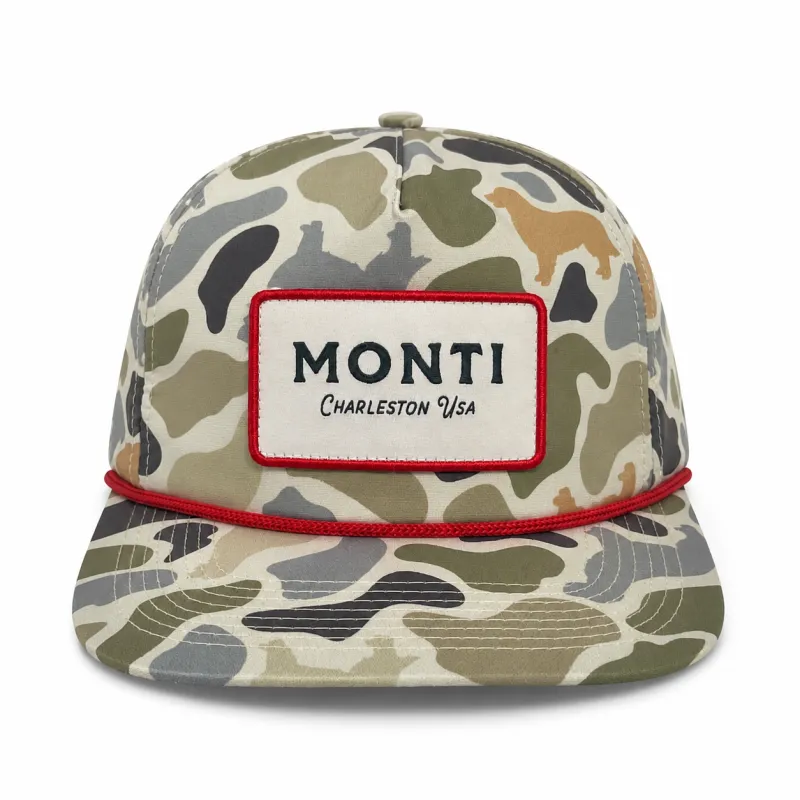 Retriever Camo Hat made by Monti Coolers
