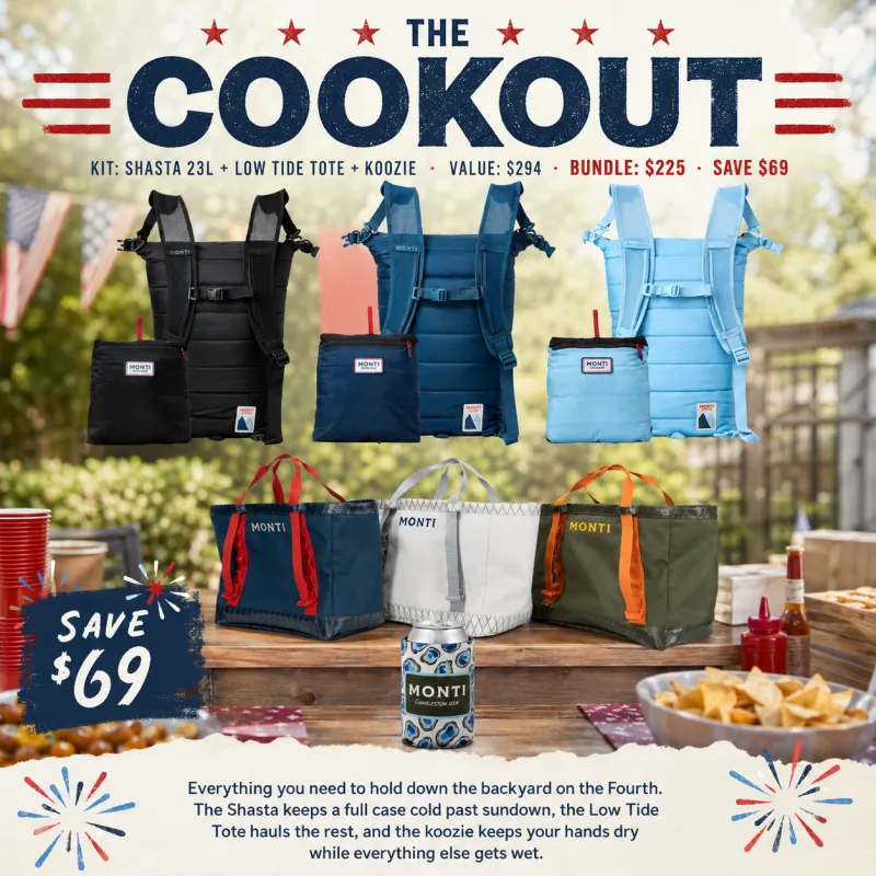 The Cookout Bundle made by Monti Coolers