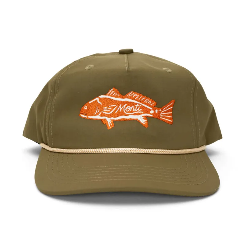 Redfish Rope Hat made by Monti Coolers