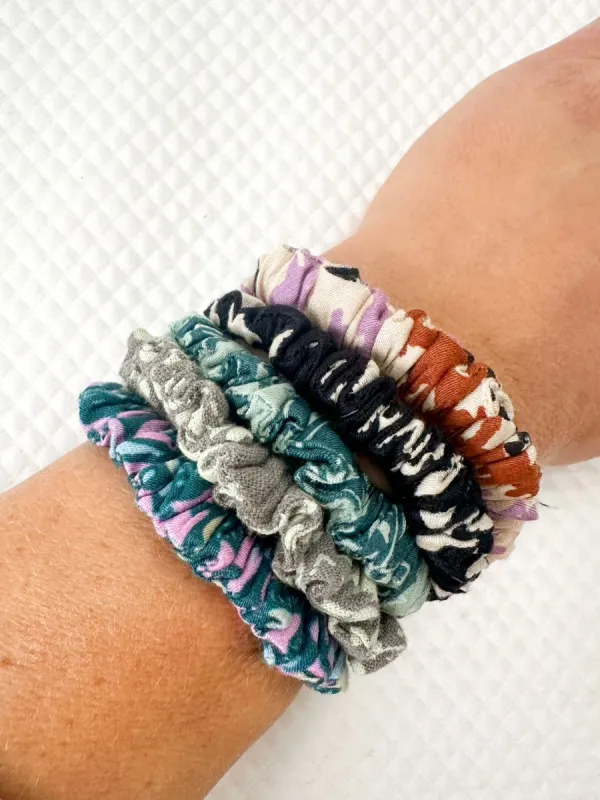 Hair Ties, Set of 5 sold by Omika