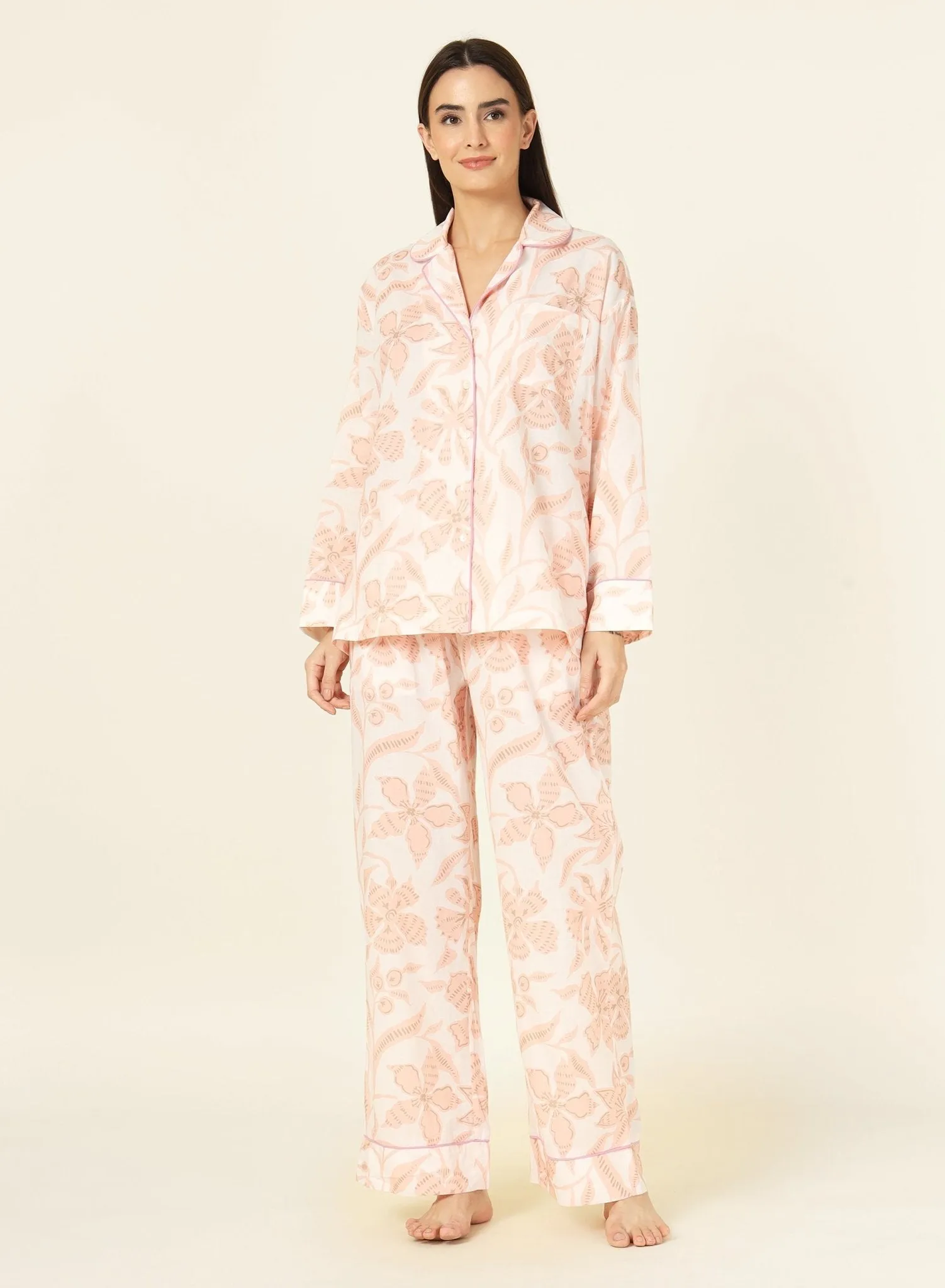 Cotton PJ Pant Set sold by Omika product image thumbnail 2