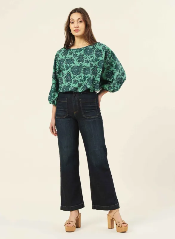 Verde Blouse sold by Omika