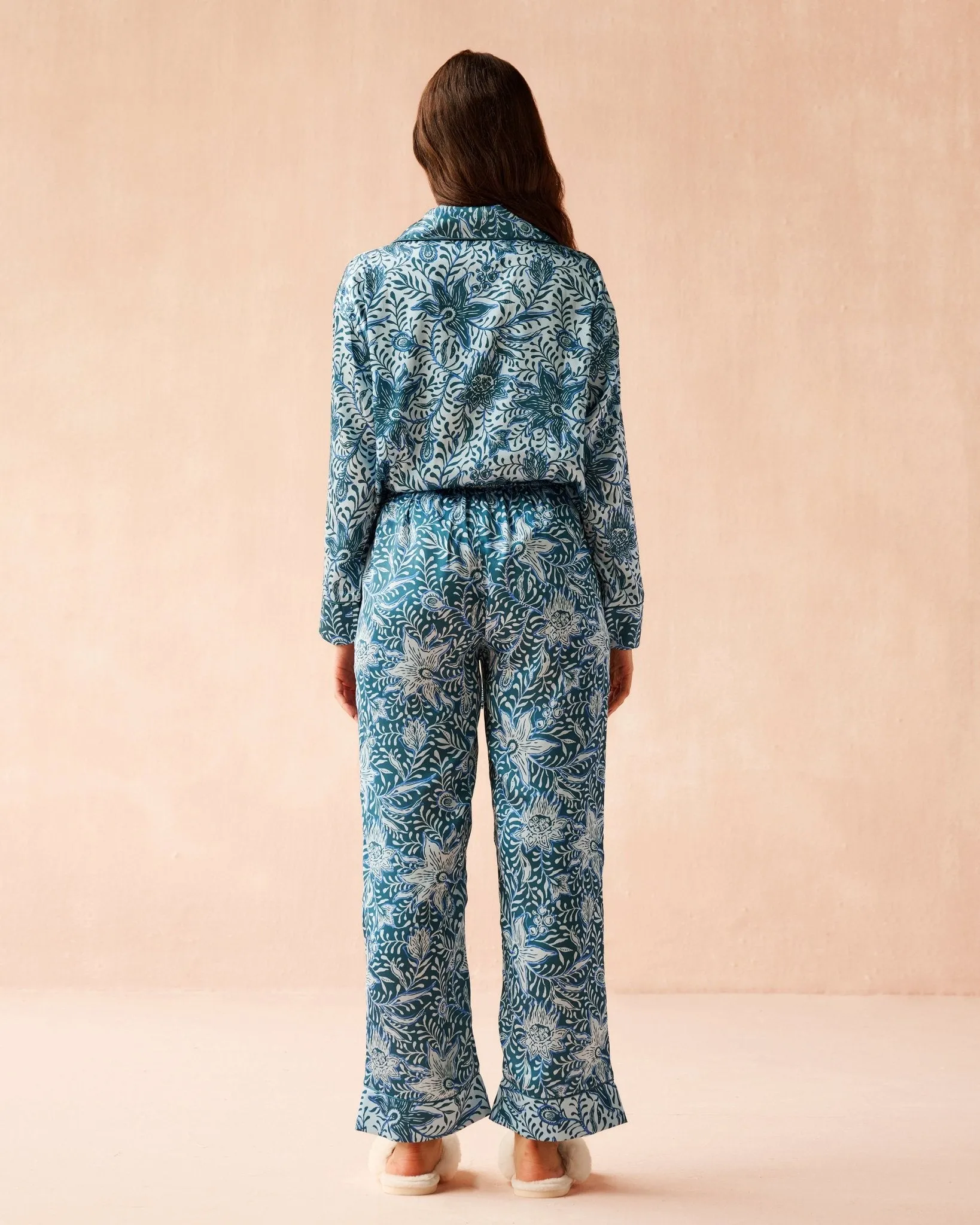 Long Sleeve PJ Pants Set sold by Omika product image thumbnail 4