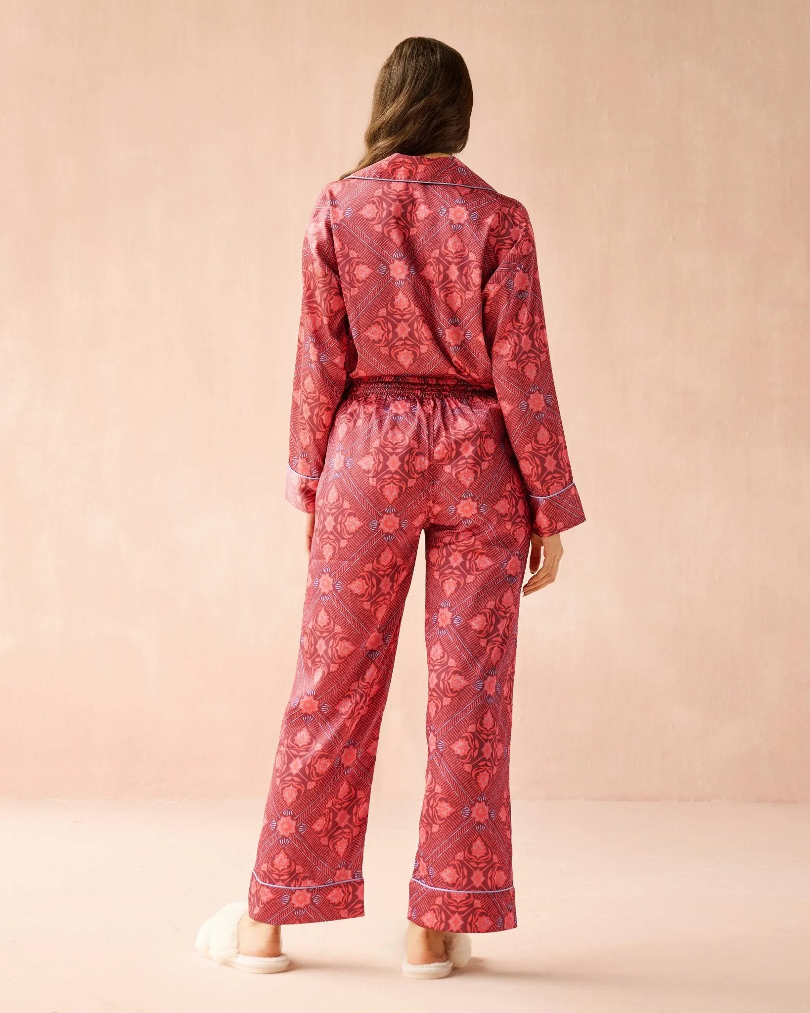 Long Sleeve PJ Pants Set sold by Omika product image thumbnail 2